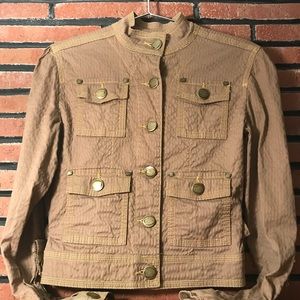 Mandarine Tan Lightweight Jacket SZ-11